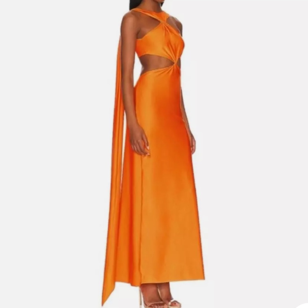 BAOBAB RIBERA HALTER CUT OUT MAXI DRESS XS
